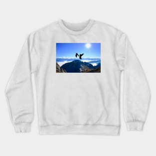 Birds Swiss Alps Crewneck Sweatshirt